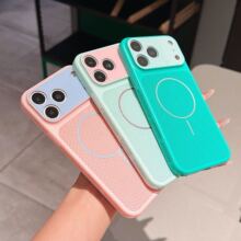 马卡龙色散热iPhone17手机壳磁吸苹果16promax保护套17pm全包15壳