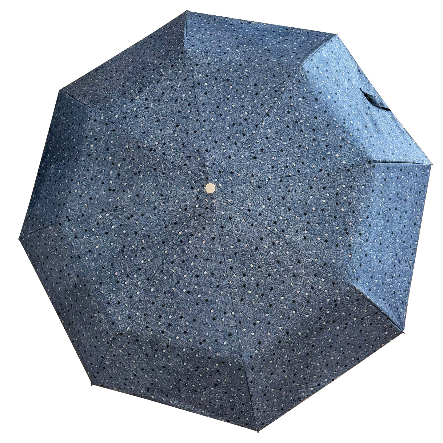 top Quality Cowboy Little Star Folding Umbrella, Portable, Dual-Use For Sun And Rain, Fully Automatic, Sun UV Protection, Sunshade_voghion.com