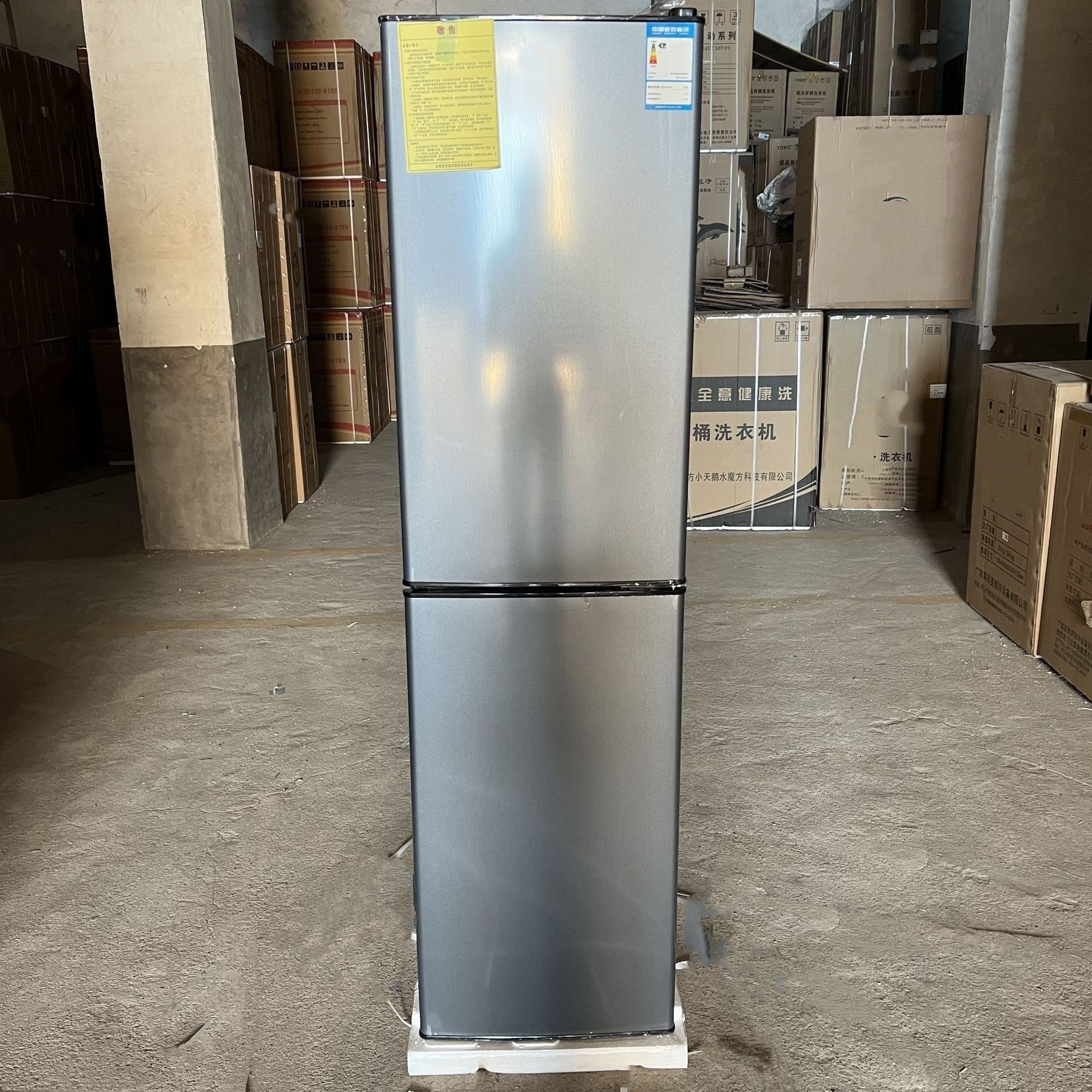 BCD-226 export foreign trade refrigerator hotel household 226L double door refrigerator fridge refrigerator