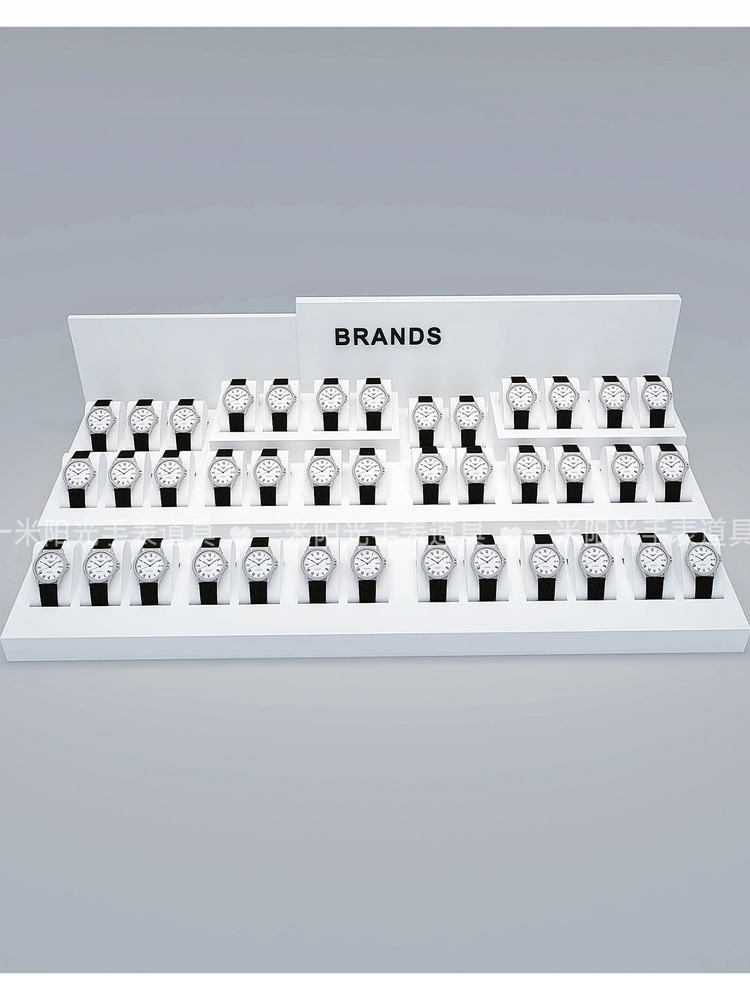 可实木手表展示架腕表托盘手表枕展示台橱窗表枕托盘