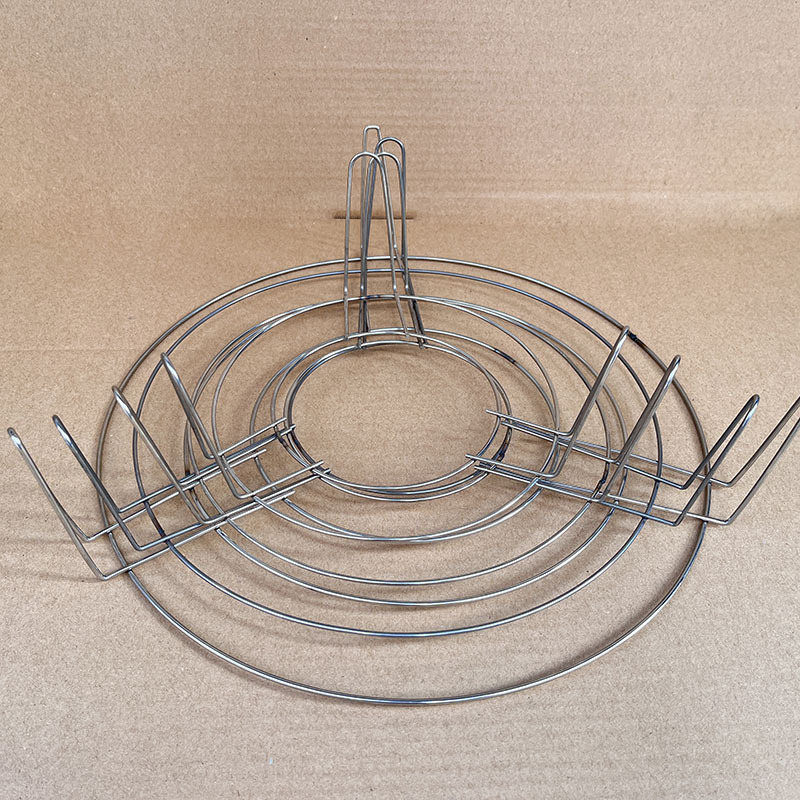 網架燒火燒烤網方格不鏽鋼烤網圓形篦子手編銅網鋼絲網蒸架