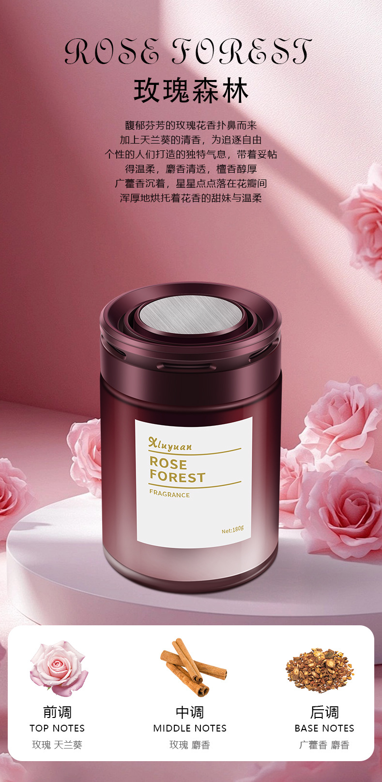 Car Aromatherapy 2026 New Model Long-Lasting Fragrance Purifies the Air and Removes Odors Car Fragrance Solid Balm Rj