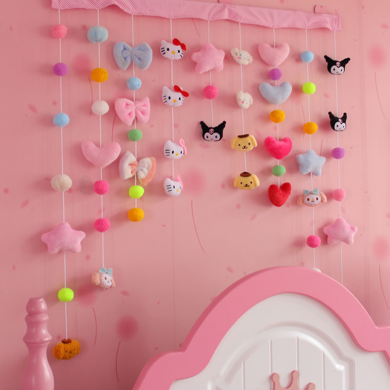 Colorful Party Entrance Curtain Bedroom Curtain Line Curtain Door Curtain Hanging Curtain Partition Curtain Children's Room Gift Living Room Decorative Curtain