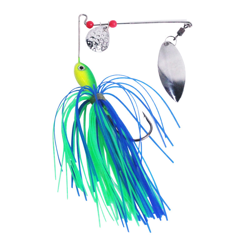 Shallow Diving Buzzbait lures spinner baits Fresh Water Bass Swimbait Tackle Gear