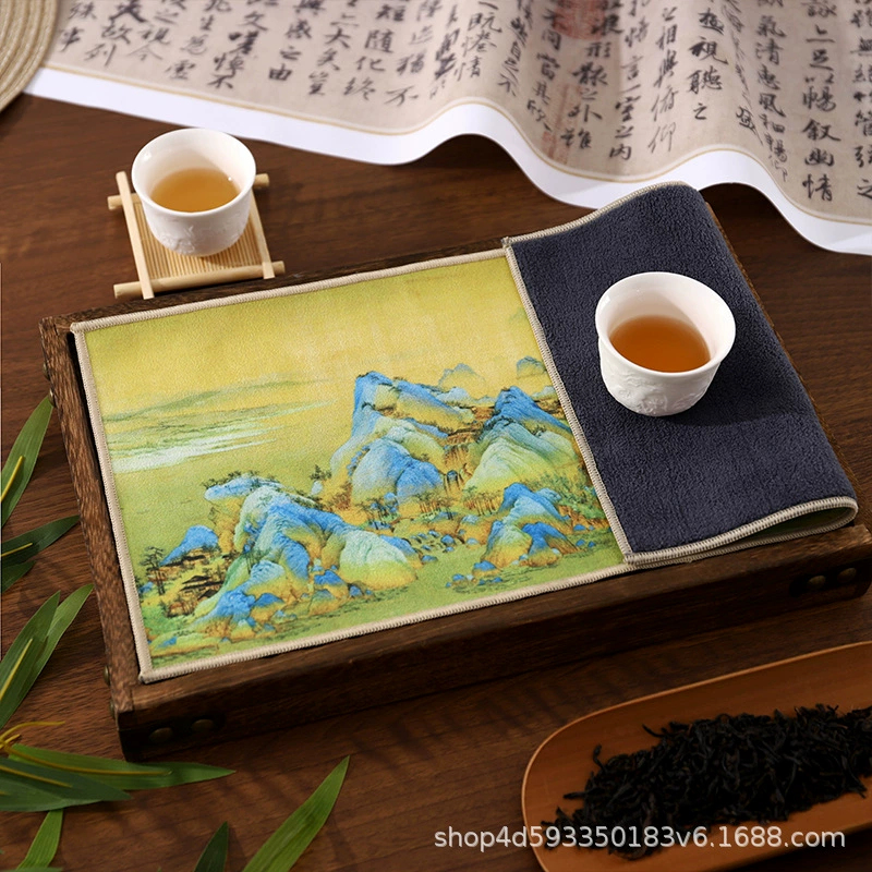 Soft painted tea set, new collection, increased thickness, factory direct supply