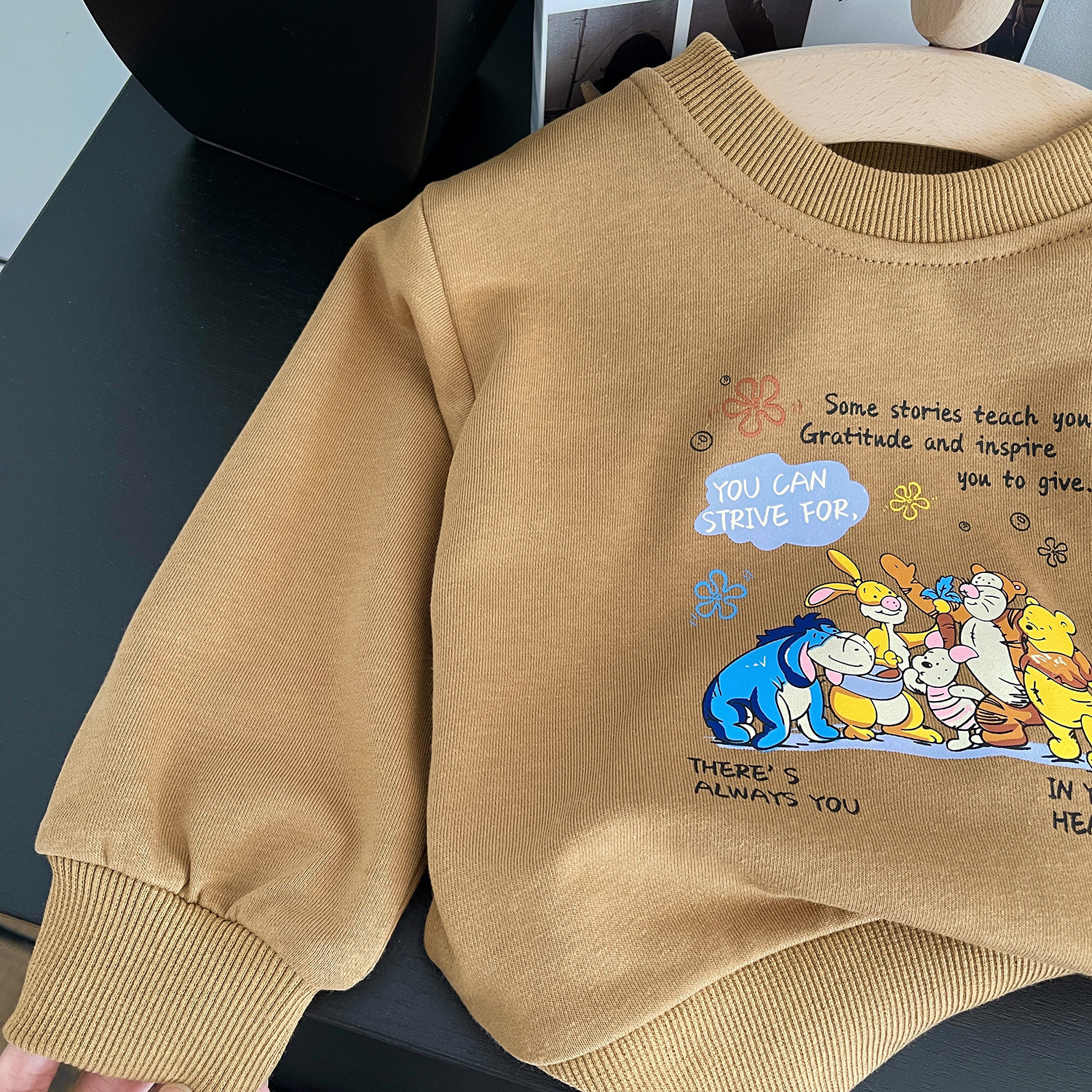 Girls Printed Long-sleeved Sweatshirt Two-piece Set For Children_voghion.com