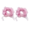 Pink hand flower