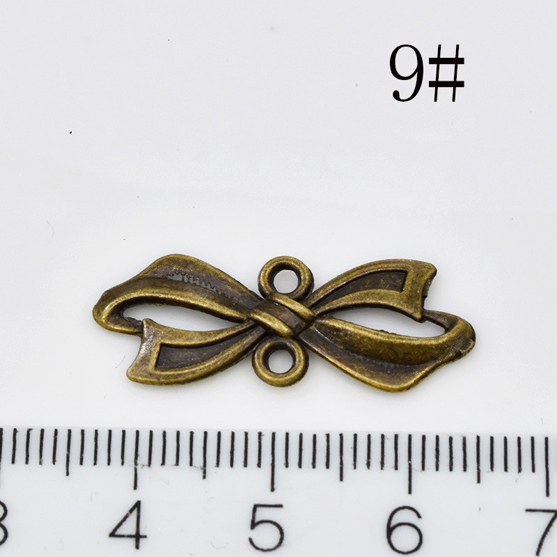 合金の部品の古青銅色の標識の森系の木の葉のペンダントのヘアピンの材料の手作りのdiyのヘアピンの装飾|undefined