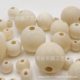 Wholesale large hole wooden beads 6-50mm handmade beaded log loose beads Lotus round beads DIY wood jewelry accessories