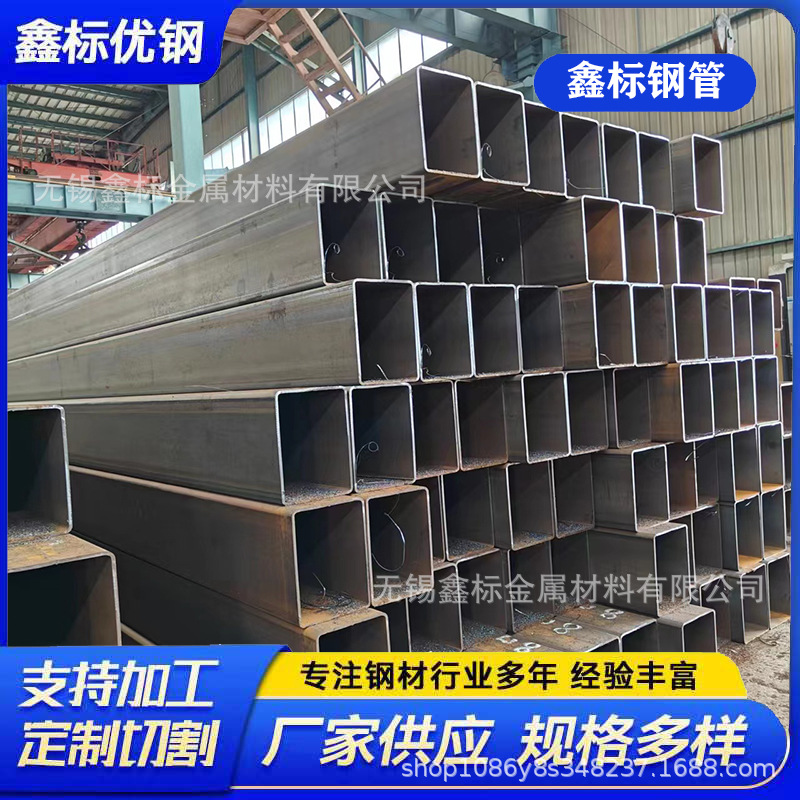 大口径Q235B黑退方矩管 种类齐全 可用于建筑使用