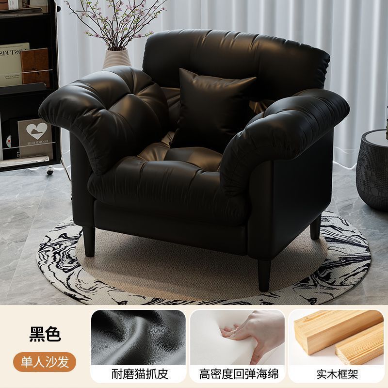 Диван Dadu Electric RT56 черный одноместный