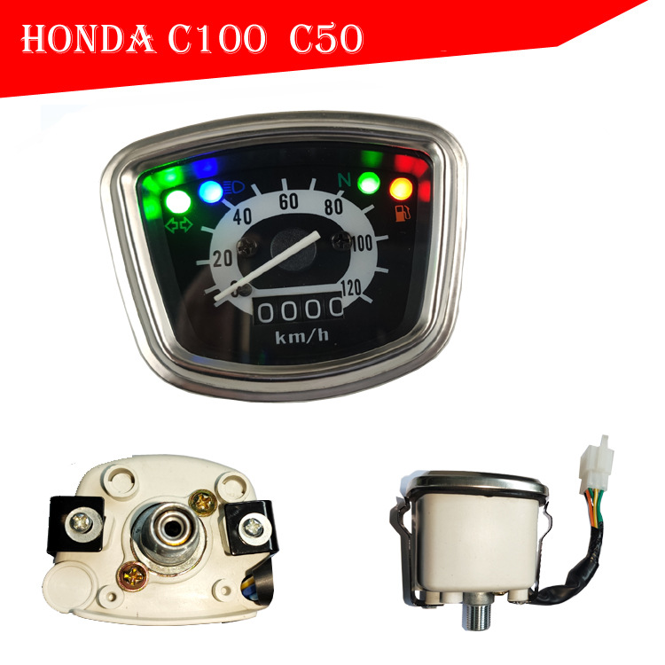 Suitable for Cd70 Monkey Motorcycle Instrument Assembly Mini Motorcycle Led Mechanical Instrument Assembly