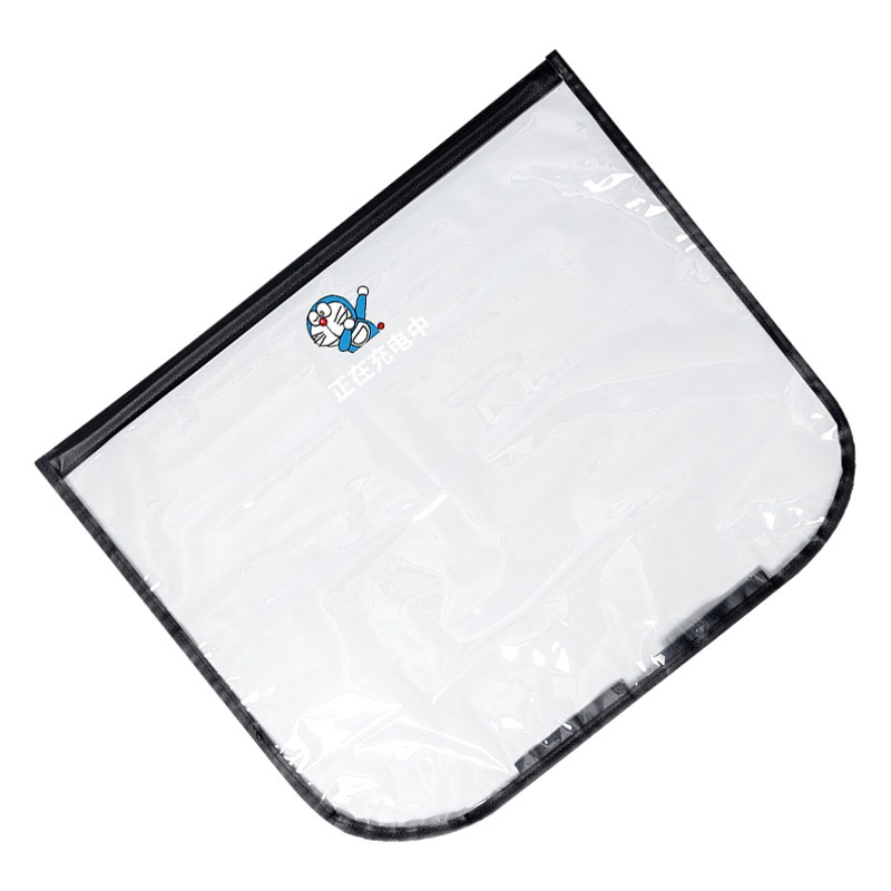 Nuevo Vehículo de energía cubierta de la lluvia de carga pistola tranvía succión magnética a prueba de lluvia cubierta impermeable de PVC transparente paño impermeable al por mayor