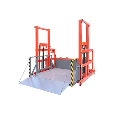 and Unloading Lift, Avtomobil fırlanan platformaları