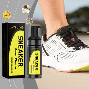 Jaysuing Sneaker Foam Cleaner White Shoe Foam Shoe Cleaning Removes Stains Without Damaging the Upper