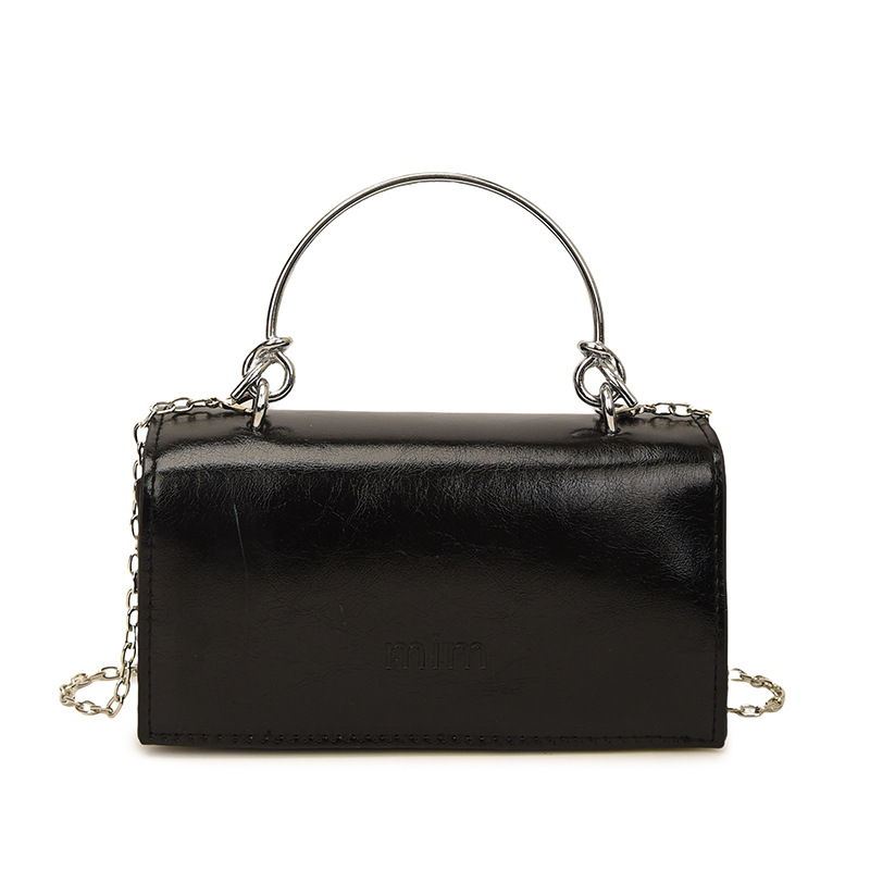 Cadenas de alta sensación mini bolso cuadrado para mujeres 2025 nuevo bolso de mano comercio exterior transfronterizo bolso de hombro