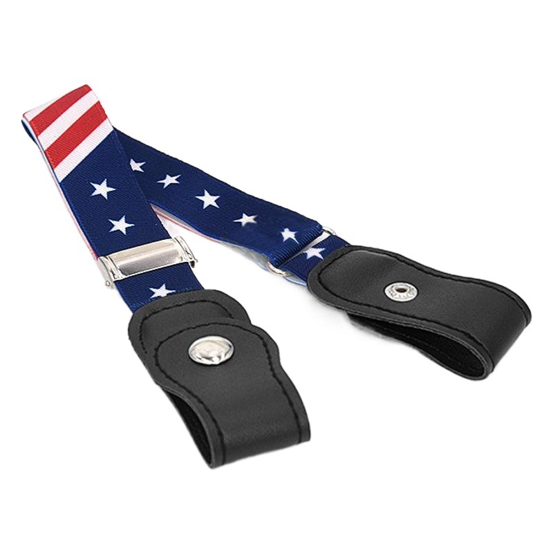 Cinturón para niños cinturón elástico para bebés niños y niñas pantalones elásticos cinturón pantalones anti-caída para niños con botón a presión en stock