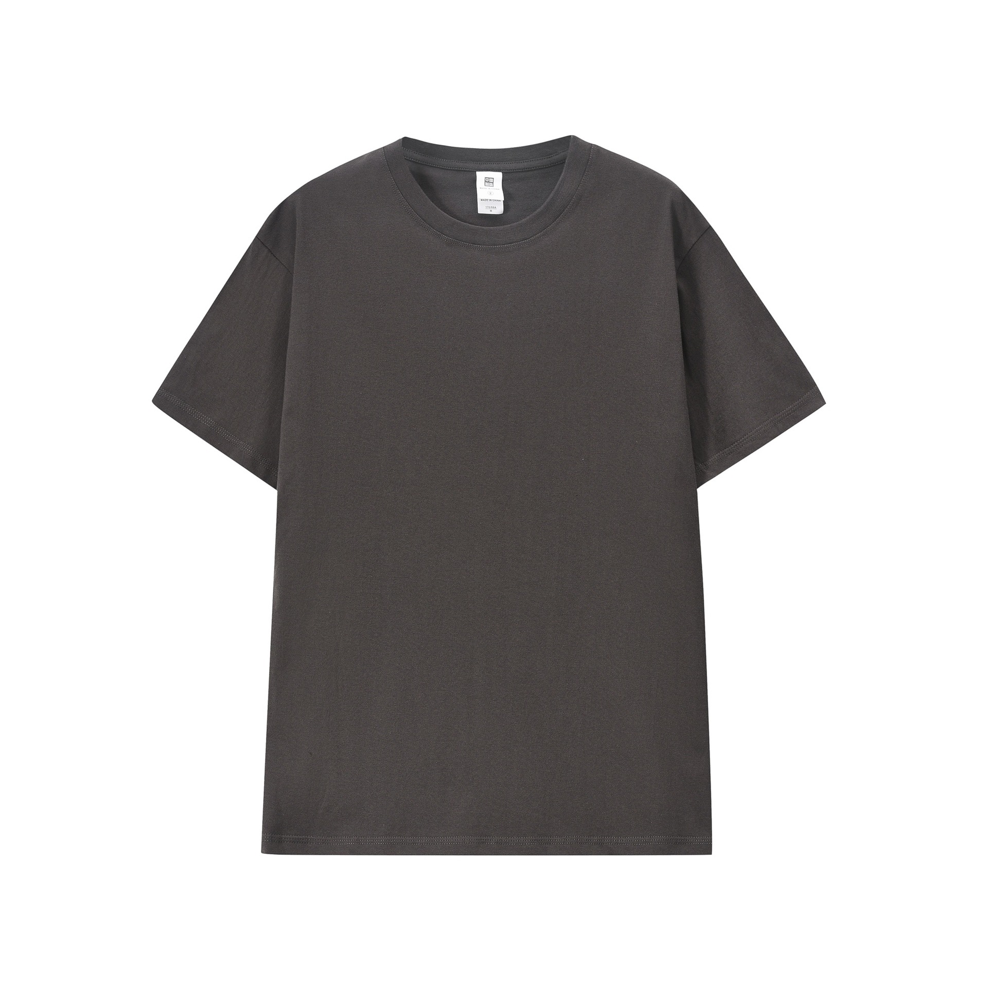 Camiseta de manga corta de algodón puro para hombre, 100% algodón, nueva camiseta básica de verano, cuello redondo, holgada, color sólido, estilo coreano, ropa interior moderna