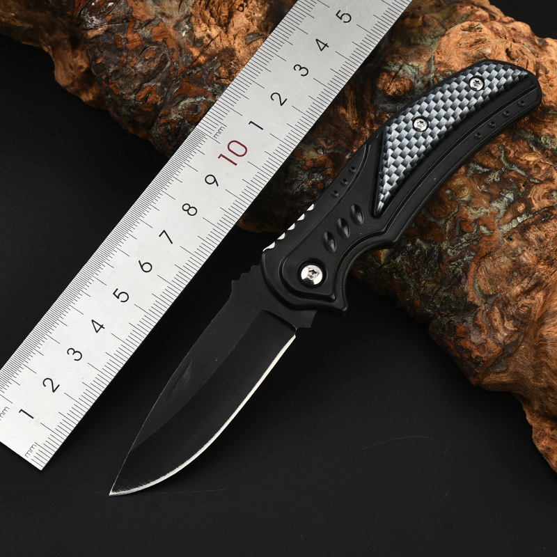 户外小折刀野外求生刀折叠不锈钢钢刀野营多功能防身刀具刀可折叠