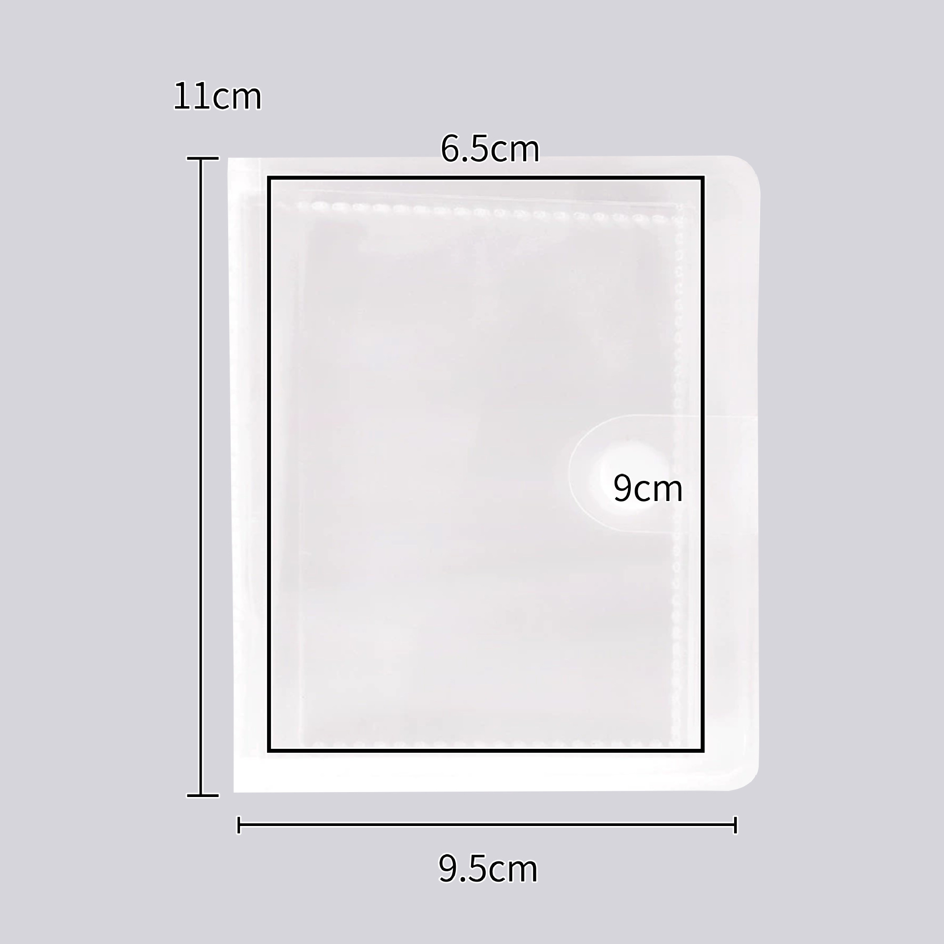 투명 16페이지, 카드 32장(스티커 제외)