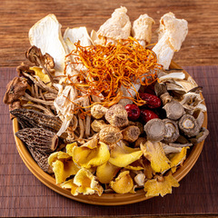 Yunnan Specialty Seven-Color Mushroom Soup Pack Lamb Mushrooms Shiitake Mushroom Edible Mushroom Soup Base Pack Dry Goods Mushroom Soup Pack Wholesale