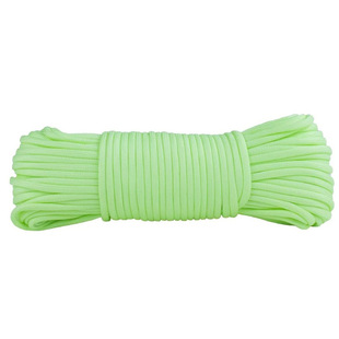 7-core 4mm luminous umbrella rope outdoor multifunctional mountaineering paratrooper traction braided rope canopy windproof rope can be fixed size