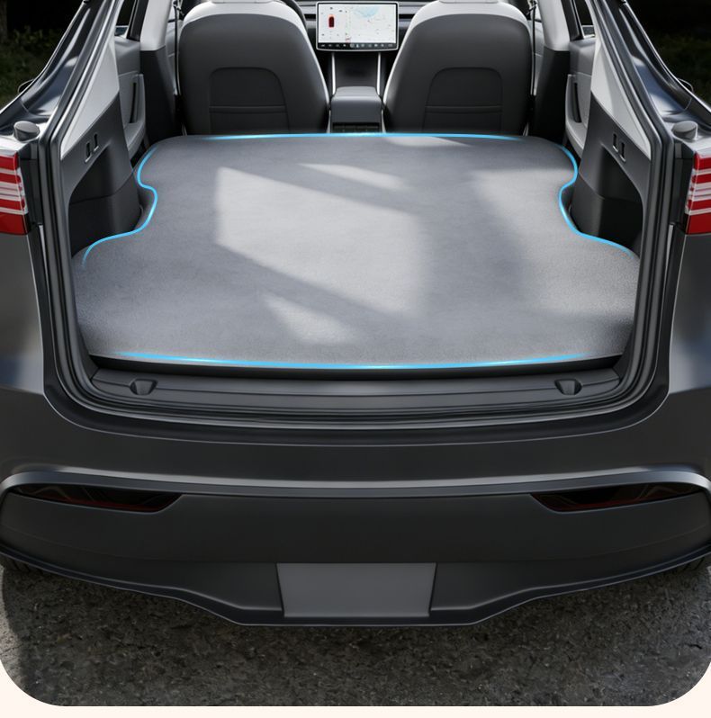 Suitable for Tesla Mattress with Leveling Inflatable Bed, Model Y Sleeping Pad, Model 3 Car Rear Seat Sleeping Gadget