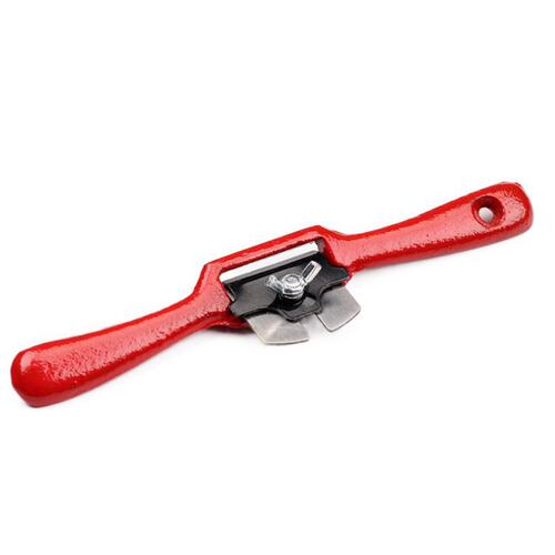 Cast iron mahogany Wolf brand woodworking plane red large 225mm adjustable iron handle handmade bird plane plane
