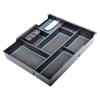 Armrest box Tundra Crewmax Built-In - tt027-tantu-blue
