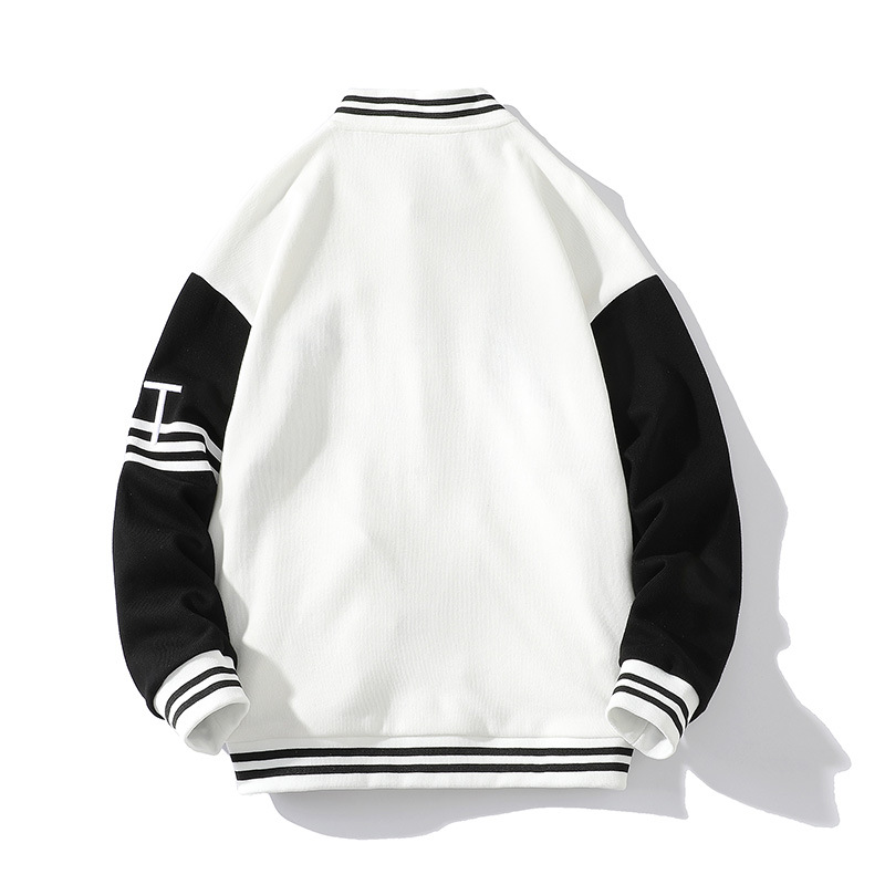 Men's Clothing Baseball jacket thickened jacket for boys spring and autumn fashion trendy handsome spring youth pilot jacket_voghion.com