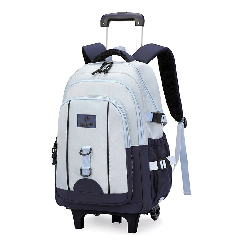 Nueva mochila de tirón para estudiantes de primaria 3 - 6 grados mochila de estudiantes de secundaria mochila de escaleras