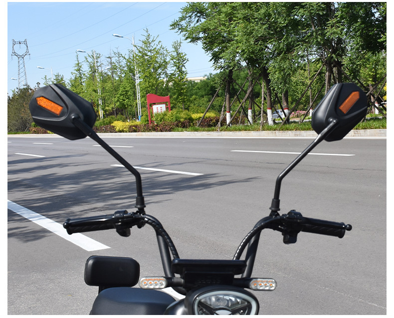 Electric tricycle reflector Prince Zongshen reversing mirror motorcycle modified universal 10MM silk rearview mirror
