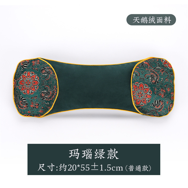 三角颈椎枕荞麦壳护颈椎睡眠牵引枕家用成人可拆卸连体荞麦枕头|undefined