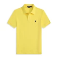 Dark Yellow with Colorful Blue Logo
