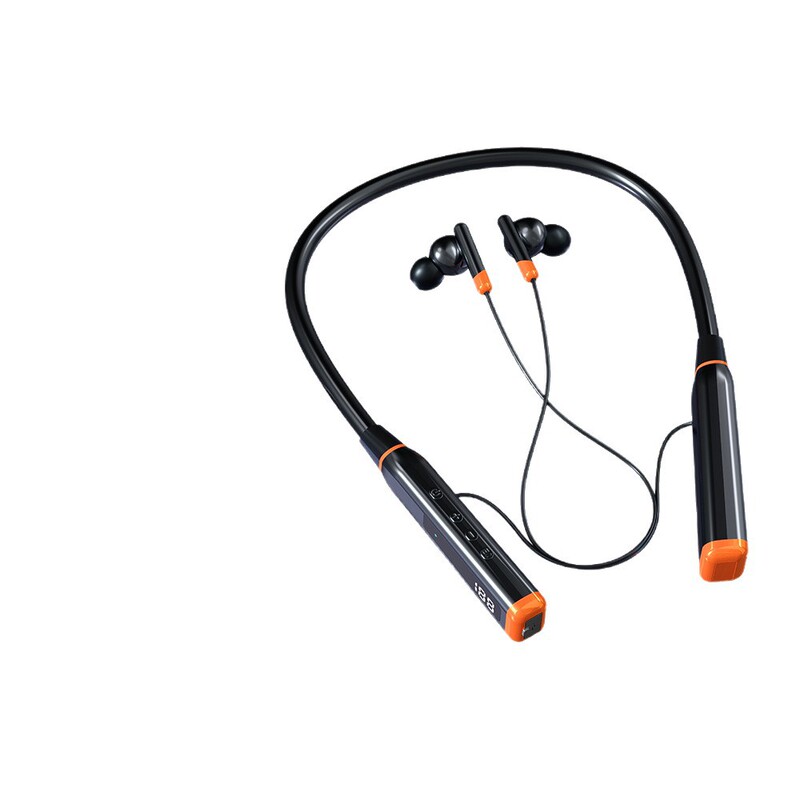 新しいスタイルのホルターネック Bluetooth ヘッドセット、スポーツ カラオケ、高価値、超長時間スタンバイ、デジタル ディスプレイ カード、電子商取引のホットモデル|undefined