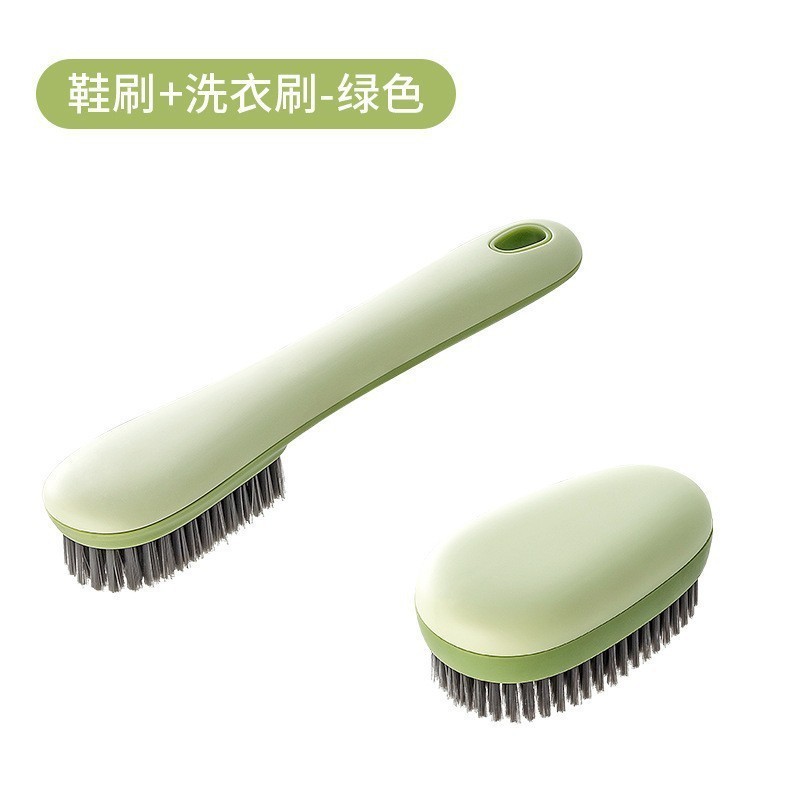 新製品推奨洗濯ブラシ、軽量高級長柄靴ブラシ、多機能家庭用靴洗いブラシセット、靴を傷めない柔らか毛ブラシ|undefined