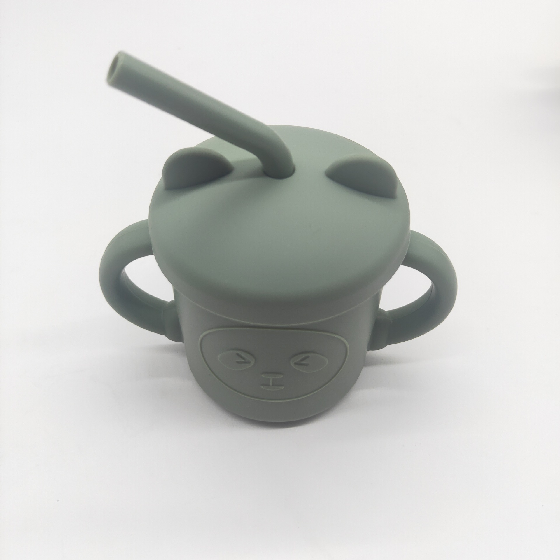 宝宝餐具 喝水学饮杯 防摔防烫 带手柄 带盖子