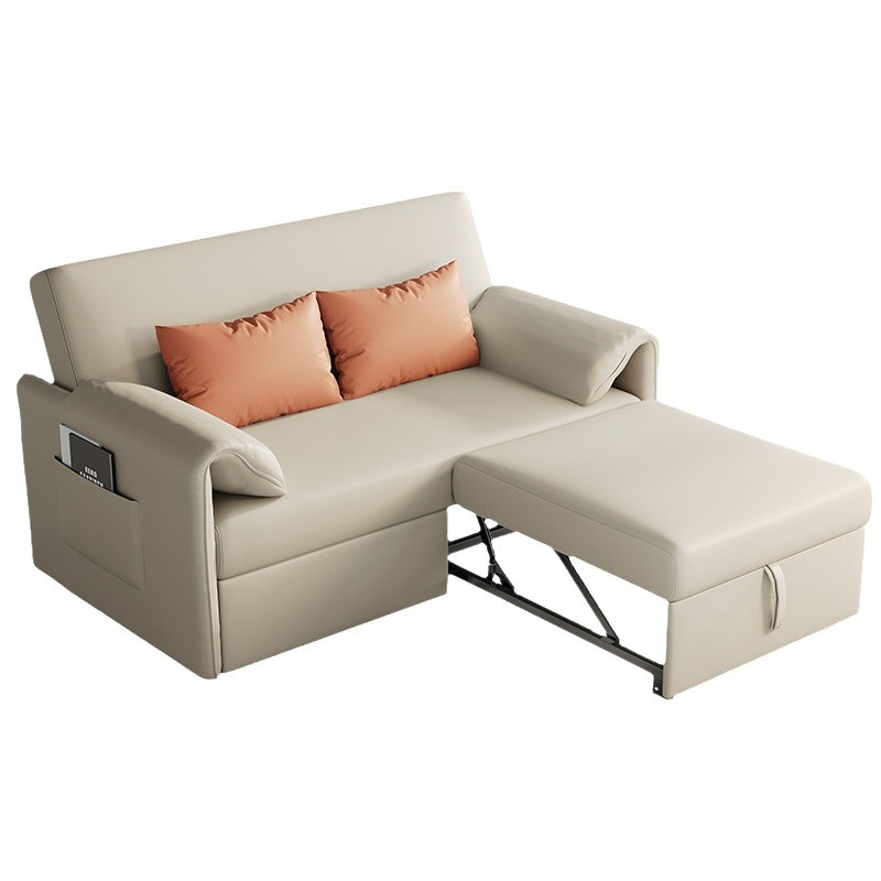 Sofá cama escondida, sofá cama doble multifuncional, sofá cama de tela plegable de tecnología de doble propósito