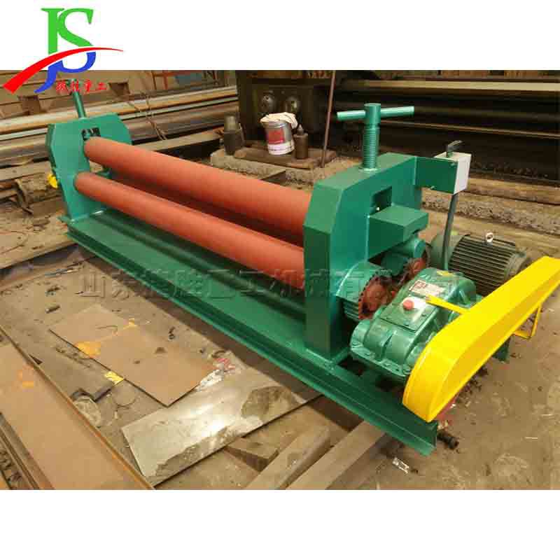 Máquina dobladora de placa eléctrica mecánica Máquina de laminación simétrica de tres rodillos Equipo automático de laminación de placa hidráulica