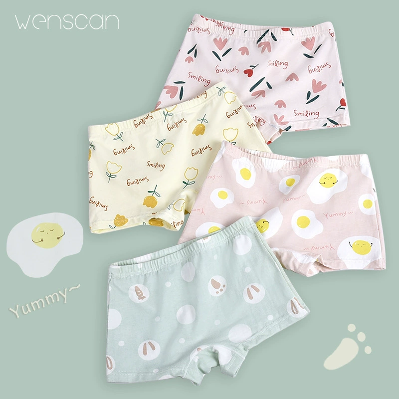 Cotton antibacterial underwear, children's shorts