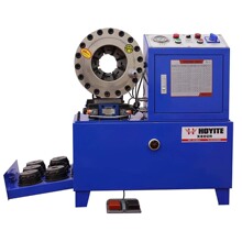 液压油管扣压机高压胶管接头锁管机钢管总成对接压紧压管缩管机