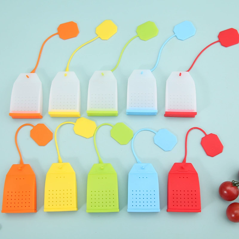 Silicone bag, tea, filter