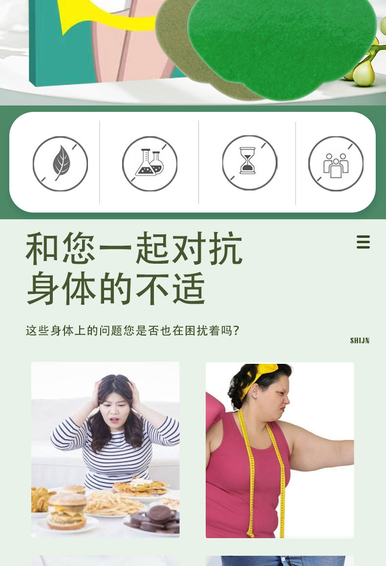 Moxa Waist Patch Herbal Warm Compress 12 Patches per Box for Waist Area overview