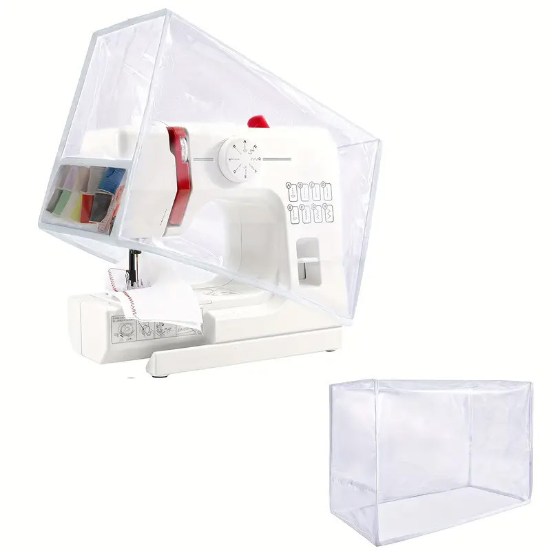 Hot-Selling Thickened Oxford Cloth Sewing Machine Dust Cover with Multiple Pockets to Meet Your Sewing Tool Storage Needs