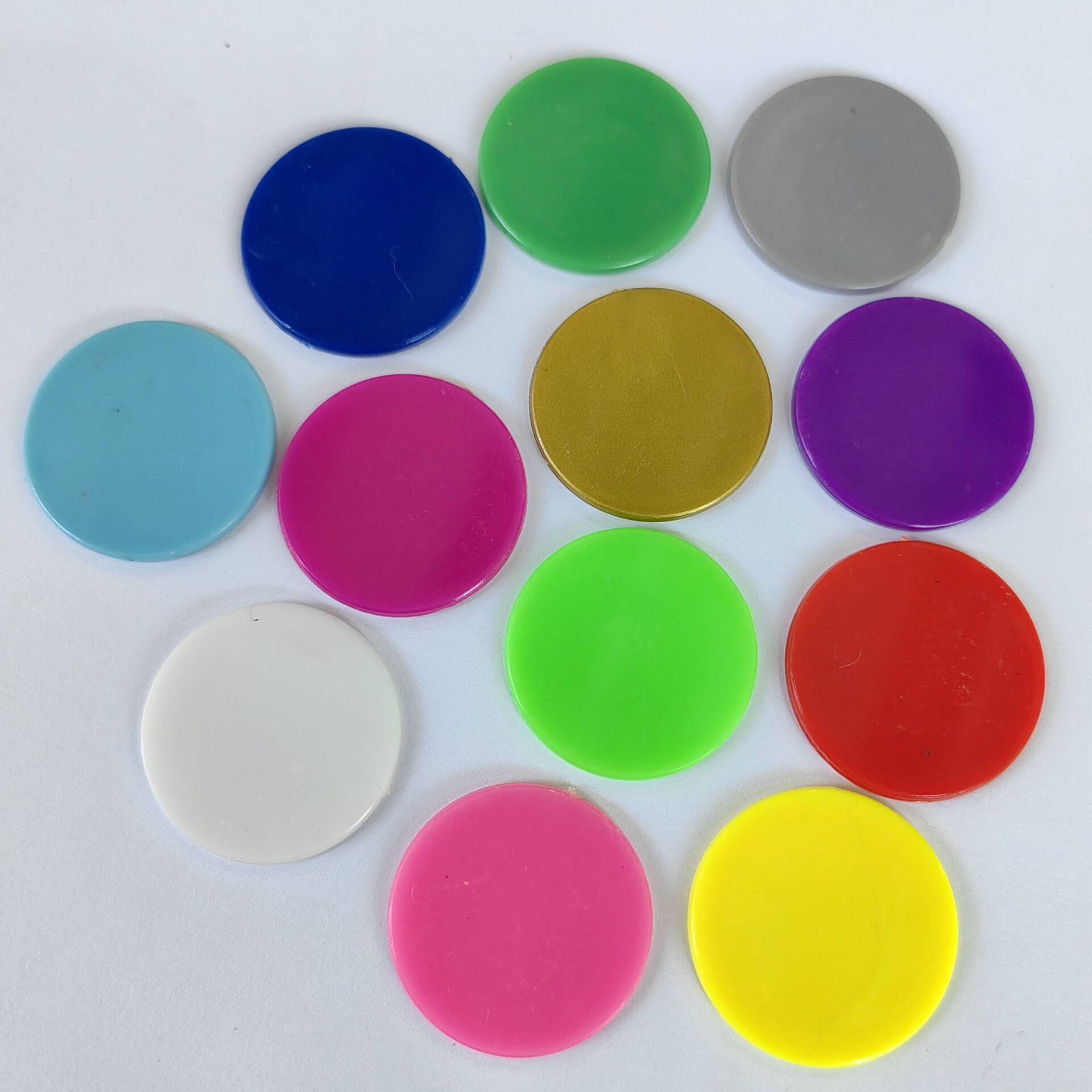 plastic game currency