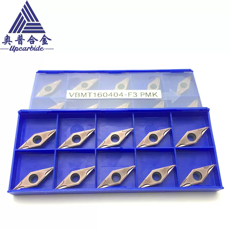 菱型外圆刀片VBMT160404-F3 PMK硬质合金数控车削刀片