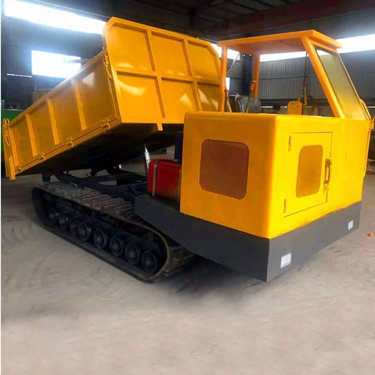 小型全地形爬坡王履带运输车山地农用爬山虎农用搬运车自卸运输车