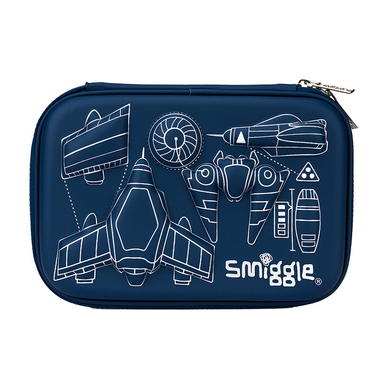 Australia caja de papelería smiggle para estudiantes de primaria y secundaria caja de lápices de gran capacidad para niños EVA caja de lápices grande de imagen tridimensional 3D