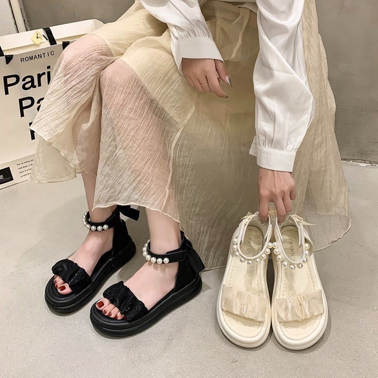 Sandalias francesas para mujer verano 2025 nuevo estilo rojo estilo caliente ligero y de alto valor moda sandalias de todo fósforo para mujer con falda