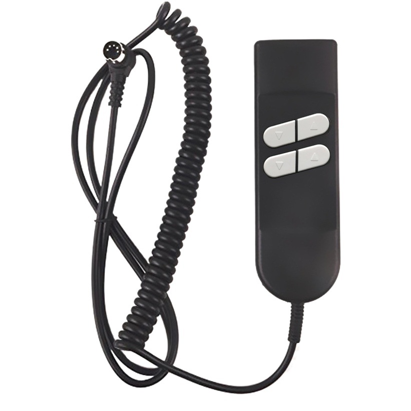 4-botón de control doble Motor 12V24V varilla de empuje sofá eléctrico silla vieja elevación accesorios de muebles accesorios de cama